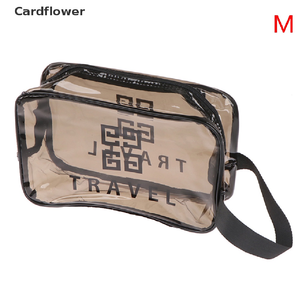 Túi Đựng Mỹ Phẩm Trong Suốt Có Khóa Kéo Tiện Lợi
