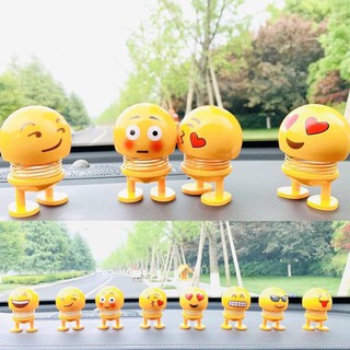 Thú nhún Emoji lò xo lúc lắc - Có đèn phát sáng nhiều màu