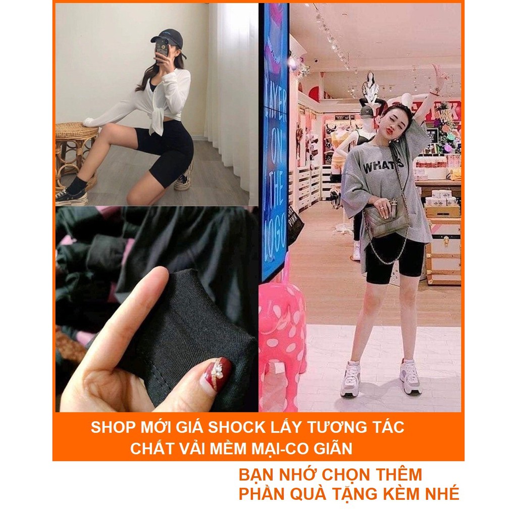 [JOSE10PTD GIẢM10%TỐIĐA10K ĐƠN700K] Legging đùi nữ nâng mông - quần legging đùi nữ JOSEE' chất vải thun lạnh co giãn tốt