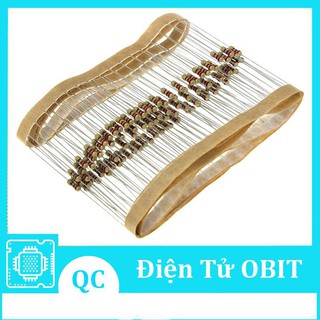 Trở Cắm 1/4W 50 Con/Túi Giá Trị Trong Khoảng 12k - 180k Ohm