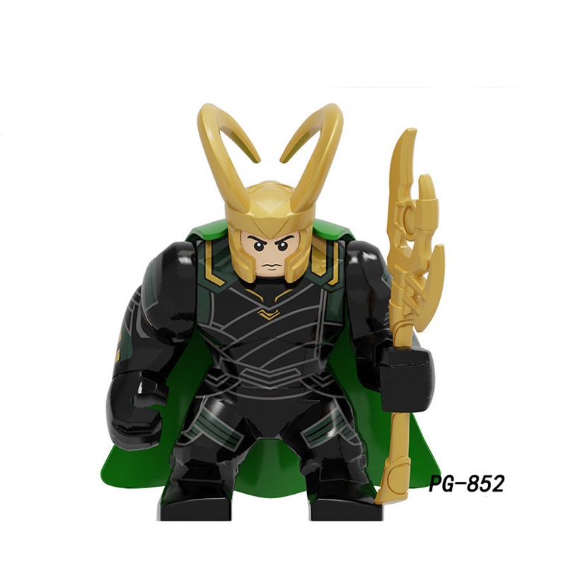 1 Mô Hình Nhân Vật Siêu Anh Hùng Lắp Ráp Iron Man Loki Deadpool Minifigures Làm Quà Tặng Cho Bé