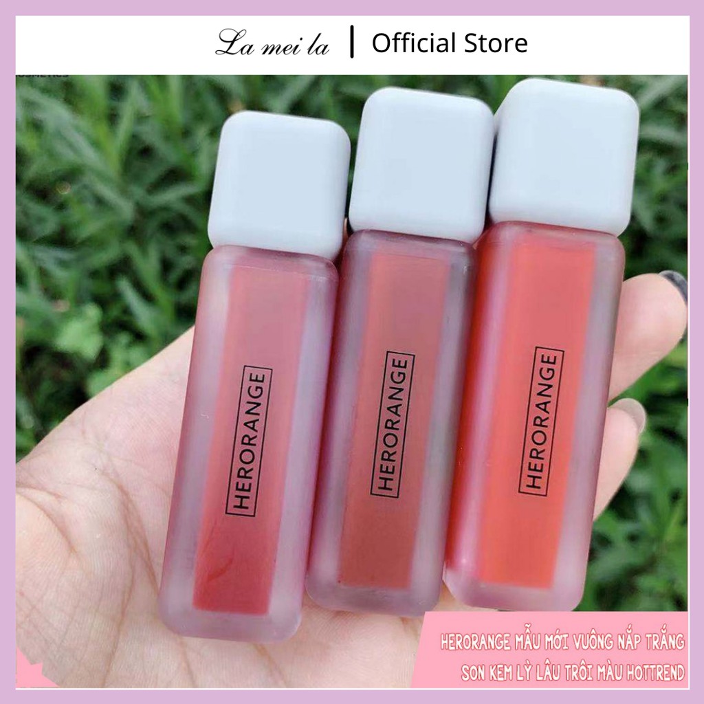Son Kem Lì Herorange Siêu Xinh Chất Mềm Và Mịn Môi MM HOSM2