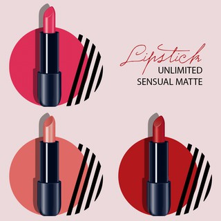 Son Lì Mềm Mịn, Lâu Trôi it's Well plus Unlimited Sensual Matte 3.7g
