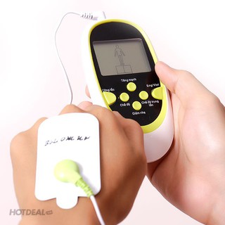 Máy mát xa xung điện trị liệu 8 miếng dán