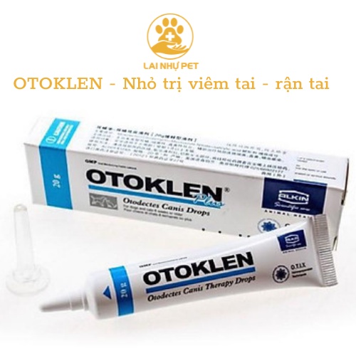 Alkin OTOKLEN 20gr - Nhỏ Tai Tri Viêm Tai,Rận Tai, Nấm Tai Ở Chó Mèo - LAI NHỰ PET