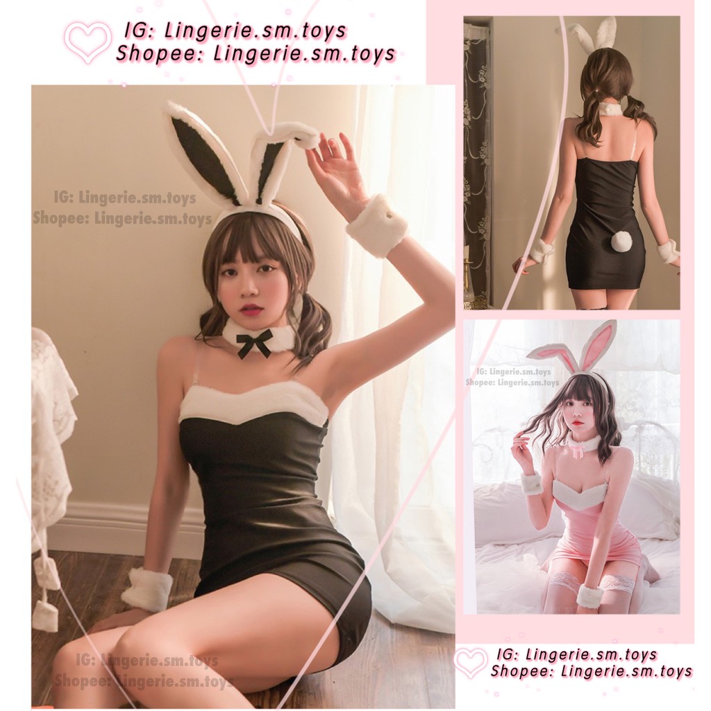 FM6990 Cosplay Nàng Thỏ Dễ Thương - Viền Lông Xinh Xắn Đáng Yêu - Nhiều Phụ Kiện Đi Kèm | BigBuy360 - bigbuy360.vn