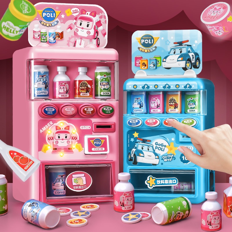 Máy bán nước tự động đồ chơi bán hàng thông minh đồ chơi cho bé trai bé gái E964