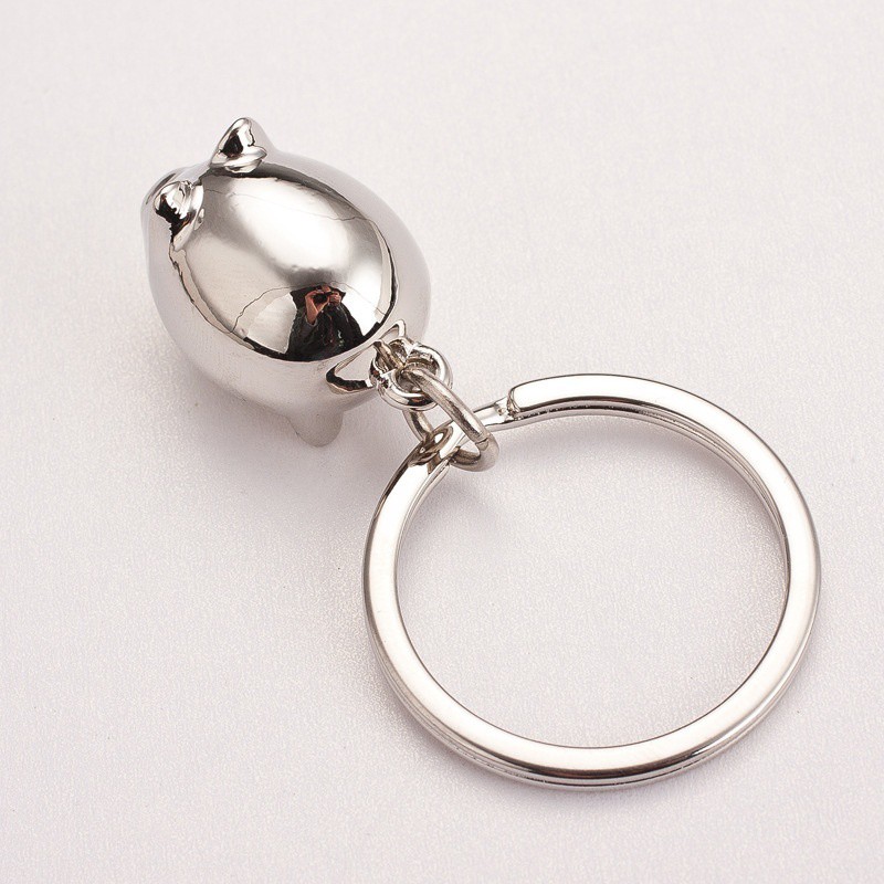Móc khóa hình heo con dễ thương