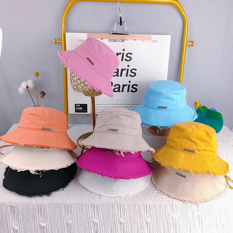 Nón Bucket Nữ Jacquemus, mũ tai bèo đi biển cột dây dài hàng cao cấp