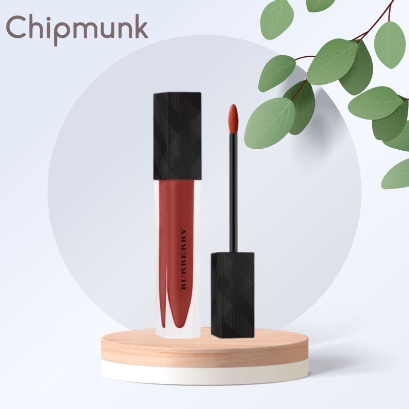 Son Kem Burberry Kisses Lip Lacquer Màu 45 Dark Russet