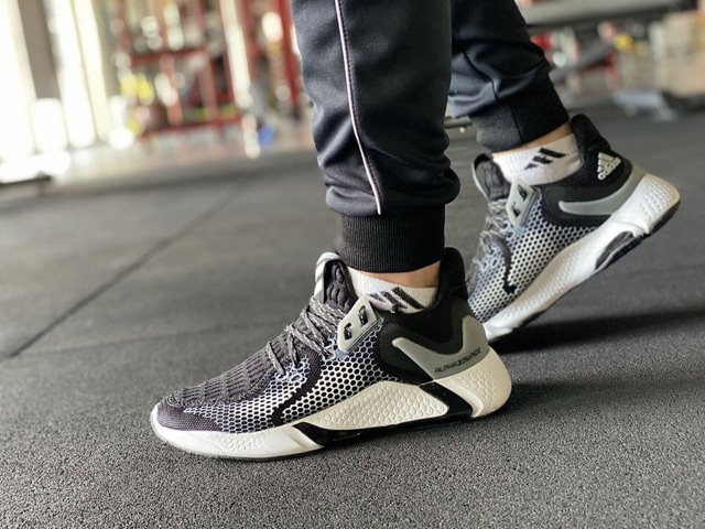 [ Full Box ] - Giày Thể Thao Nam Adidas Aphabounce Bản Mới Nhất 2020 - Phiên Bản Trắng Đen | BigBuy360 - bigbuy360.vn