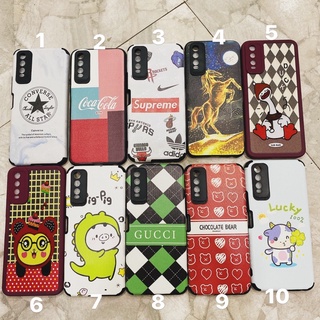 Ốp lưng vivo Y20 / y20s / Y12s / Y3S viền dẻo chống sốc hình idm, viền màu lưng nhám, kính cường lực