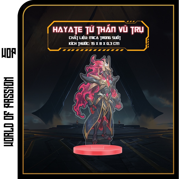 Mô Hình Nhân Vật Hayate Tử Thần Vũ Trụ Trong Game Liên Quân Mobile
