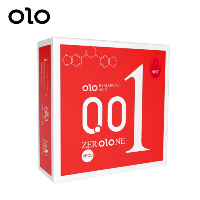 Bao cao su Zero 0.01 Siêu mỏng - Hộp 3 chiếc