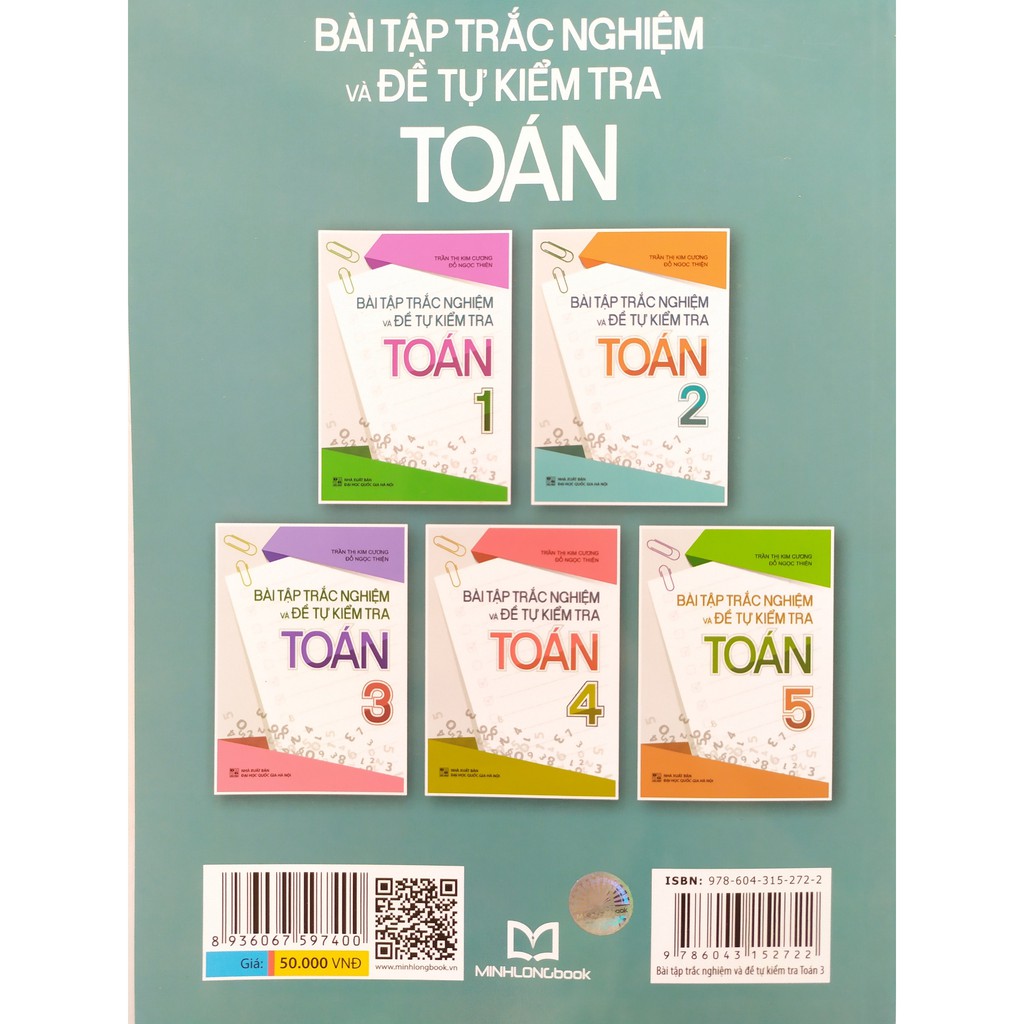 Sách - Bài Tập Trắc Nghiệm Và Đề Tự Kiểm Tra Toán 3