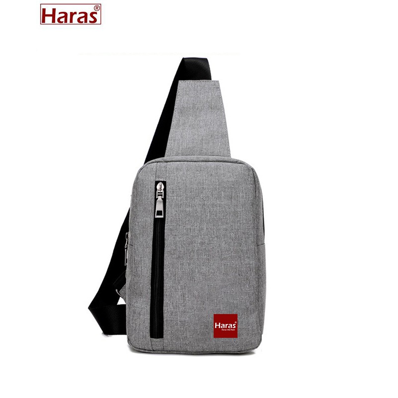 Bộ Balo Campus & Túi Messenger HARAS - HR179147 (Xám)