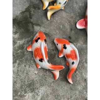 Cá bằng gốm sứ bát tràng