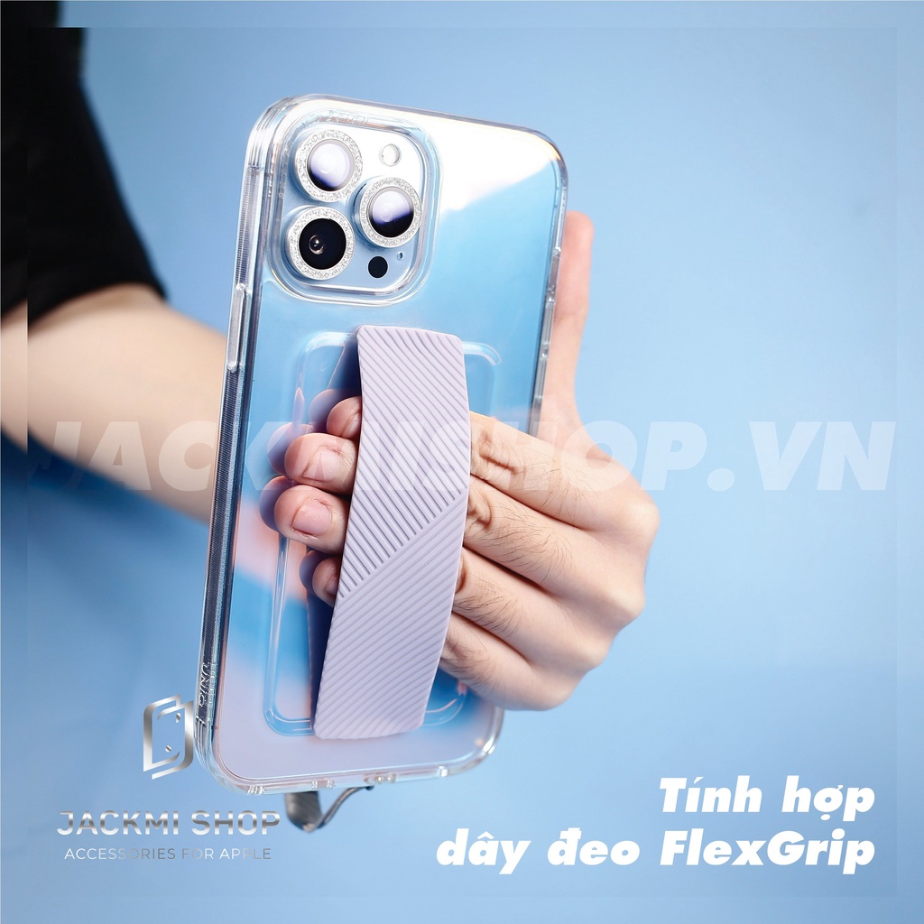 Ốp lưng UNIQ Heldro tích hợp dây đeo Flexgrip cho điện thoại ip 13 promax 13 pro 13