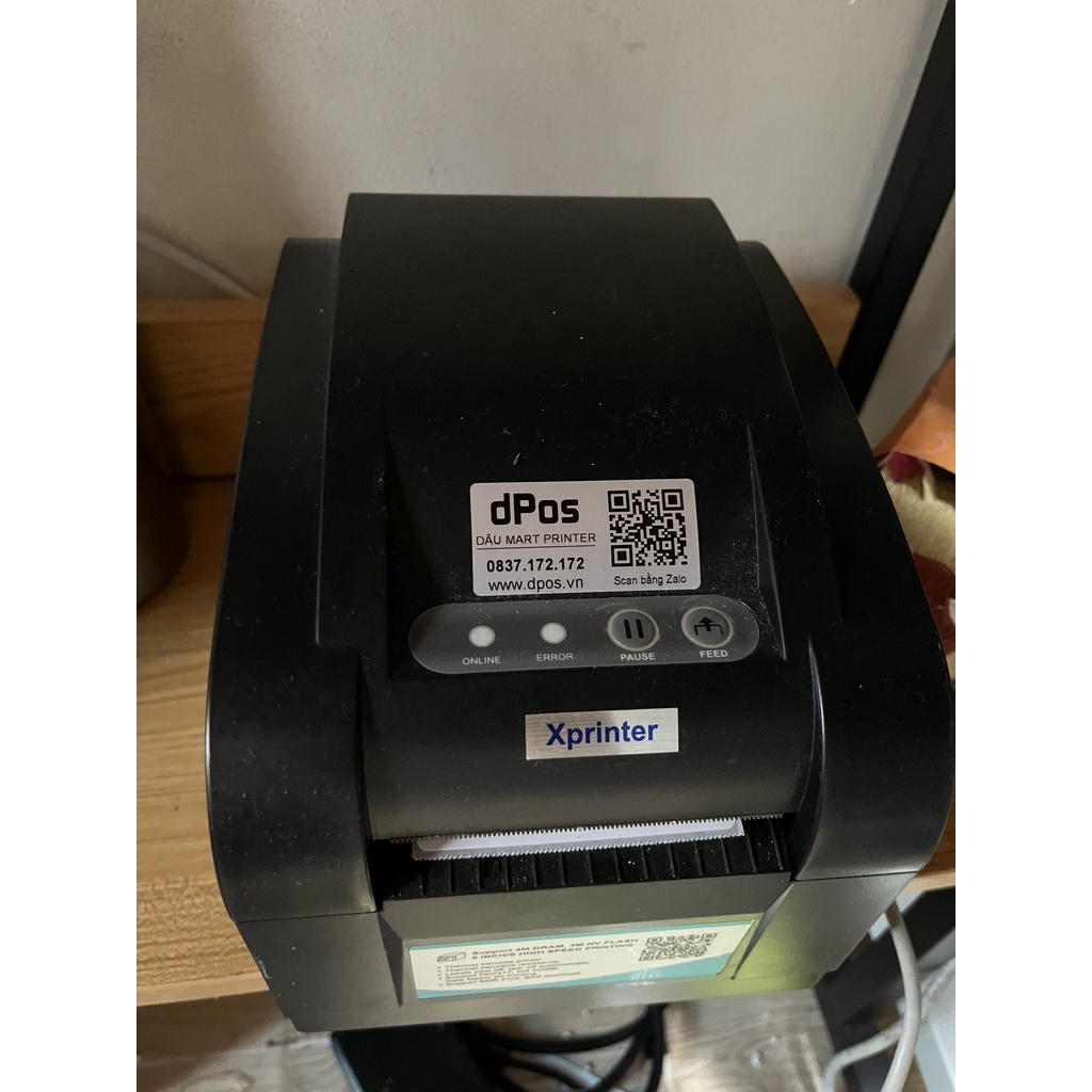 Máy in nhiệt in đơn hàng xprinter 350bm
