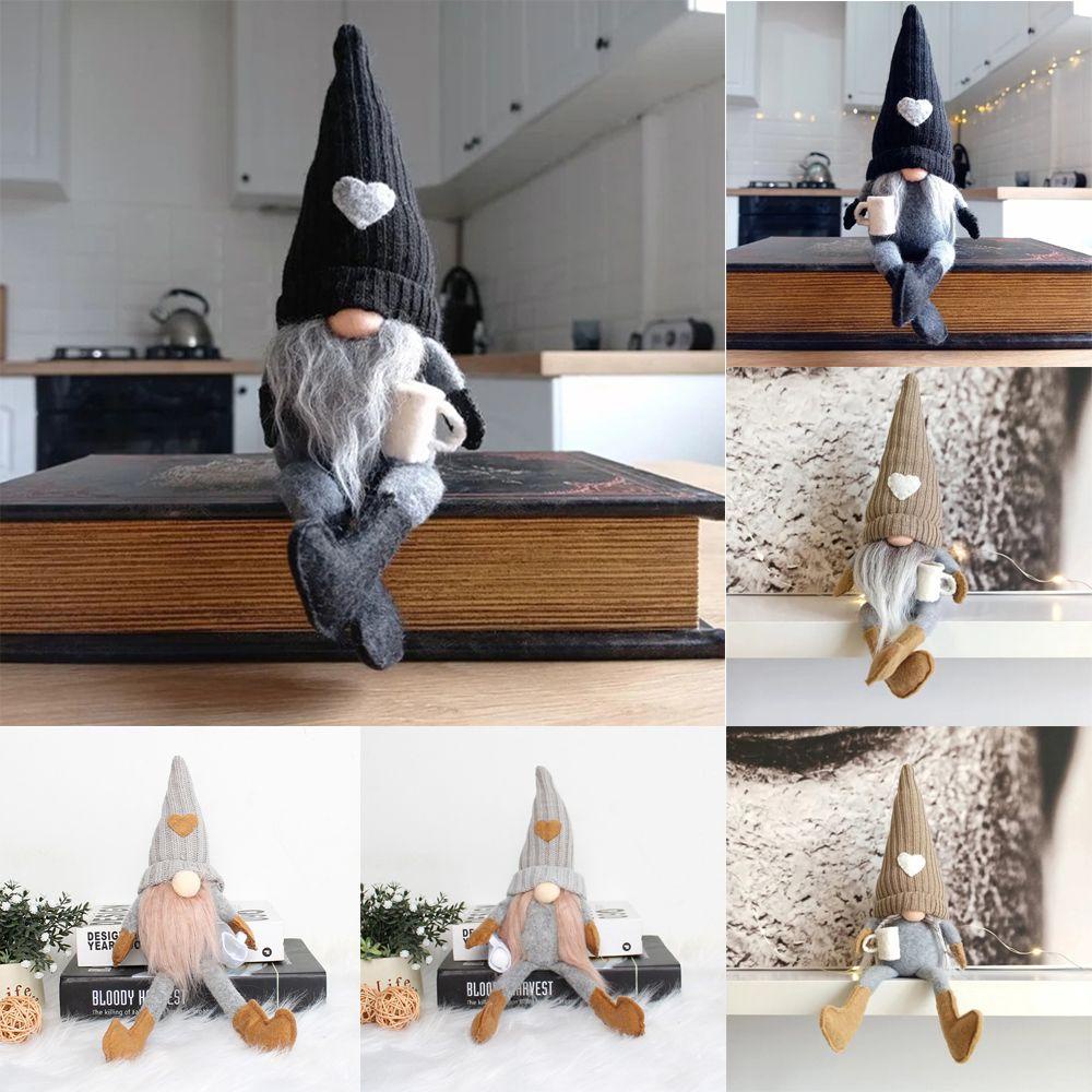 Búp Bê Nhồi Bông DAPHS Gnome Trang Trí Quán Cà Phê