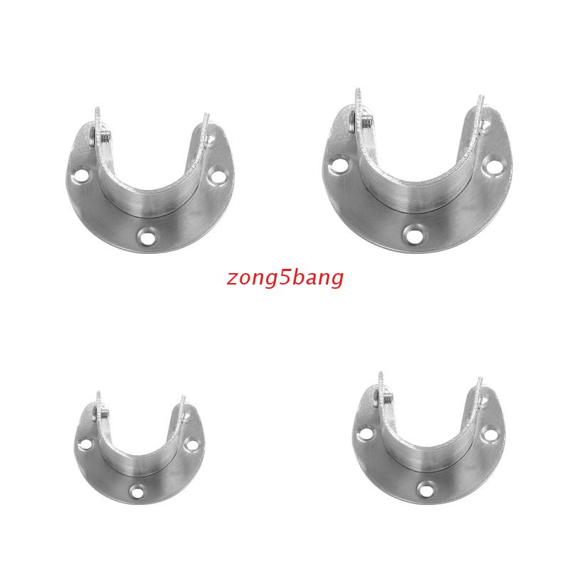Set 2 Thanh Treo Quần Áo Hình Chữ U Bằng Thép Không Gỉ Dễ Lắp Đặt