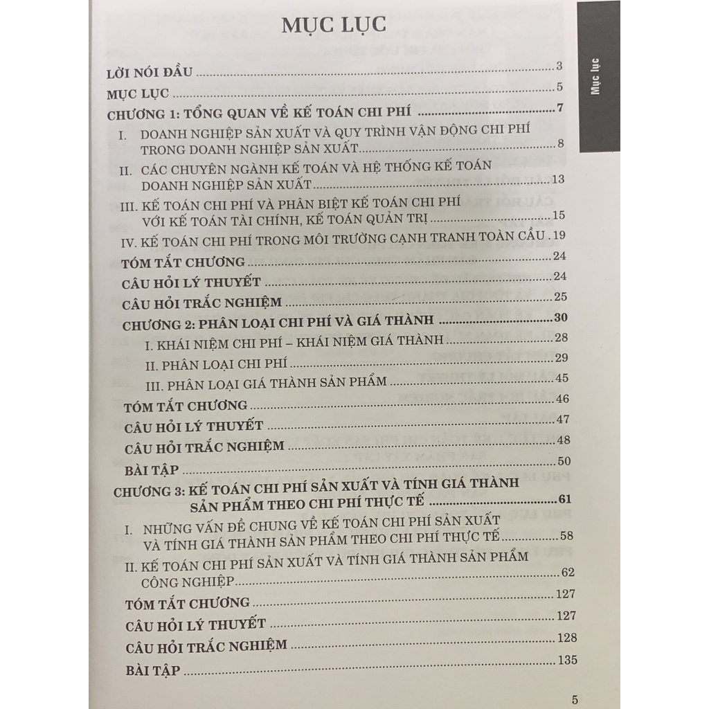 Sách - Kế Toán Chi Phí