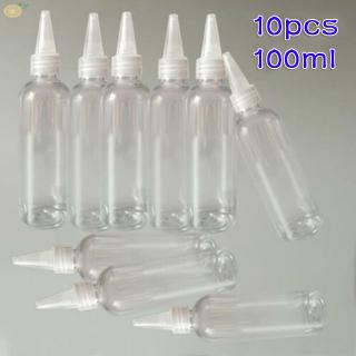 Bộ 10 Chai Nhựa Nhỏ Giọt Trong Suốt