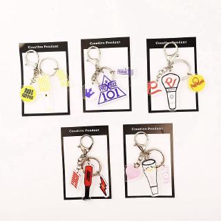 Móc khóa phong cách KPOP ikon Lightstick