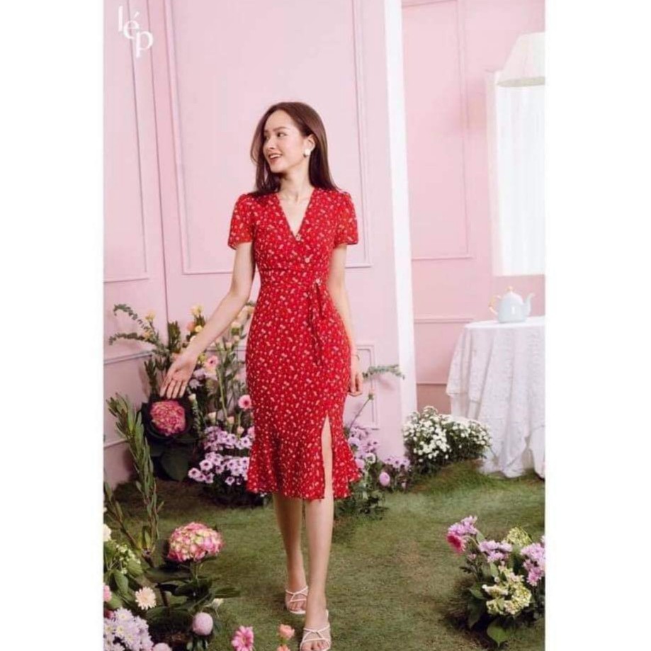 Váy Lép đỏ