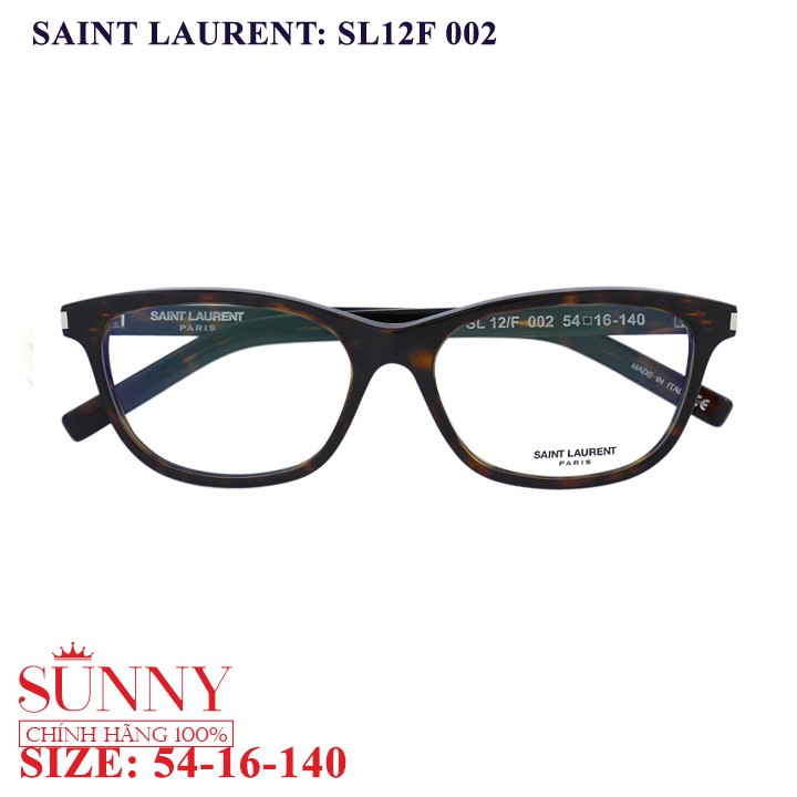 Gọng kính Saint Laurent SL12F chính hãng, bảo hành toàn quốc
