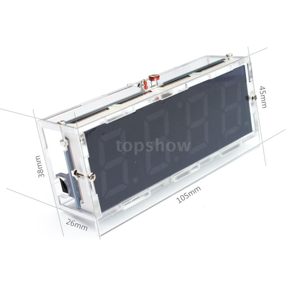 Đồng hồ LED 4 chữ số tự lắp ráp chuyên dụng