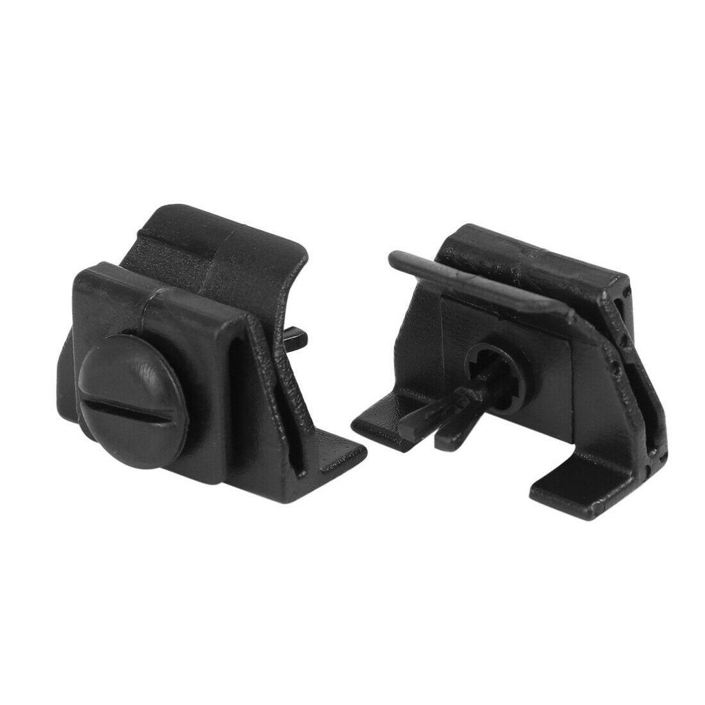 Set 5 đinh tán nhựa đen cho chắn bùn cho xe Toyota Lexus - Nút kẹp, đai ốc vít nhựa cho ô tô