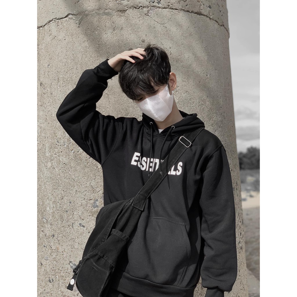 Áo Hoodie ESSENTIALS  [ Zcrush ] Áo hoodie nỉ ngoại dày đẹp phong cách Bassic | BigBuy360 - bigbuy360.vn