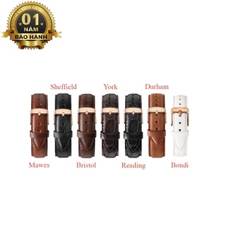 Dây Da Đồng Hồ D.W Hailey Petite Nữ Leather Strap 28mm-32mm - Bảo Hành 1 năm (BACKUP)