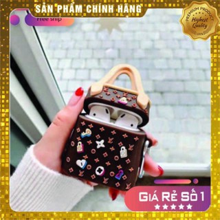 Airpod case ⚡ freeship ⚡ túi lv sang chảnh case tai nghe không dây airpod 1/2/i11/i12/ i18/ i100/pro
