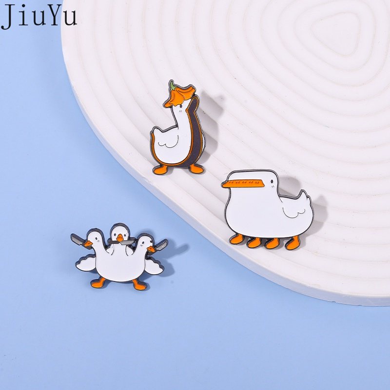 Trâm Cài Áo Hình Chú Vịt Hoạt Hình Đáng Yêu