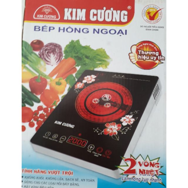 BẾP HỒNG NGOẠI KIM CƯƠNG THÂN IXO GIẢM 38 K