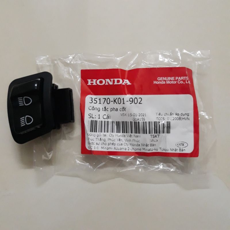 NÚT CÔNG TẮT PASSING ĐÁ ĐÈN XE VARIO ,CLICK 2015-2017 ,SHVN 2012_2019..