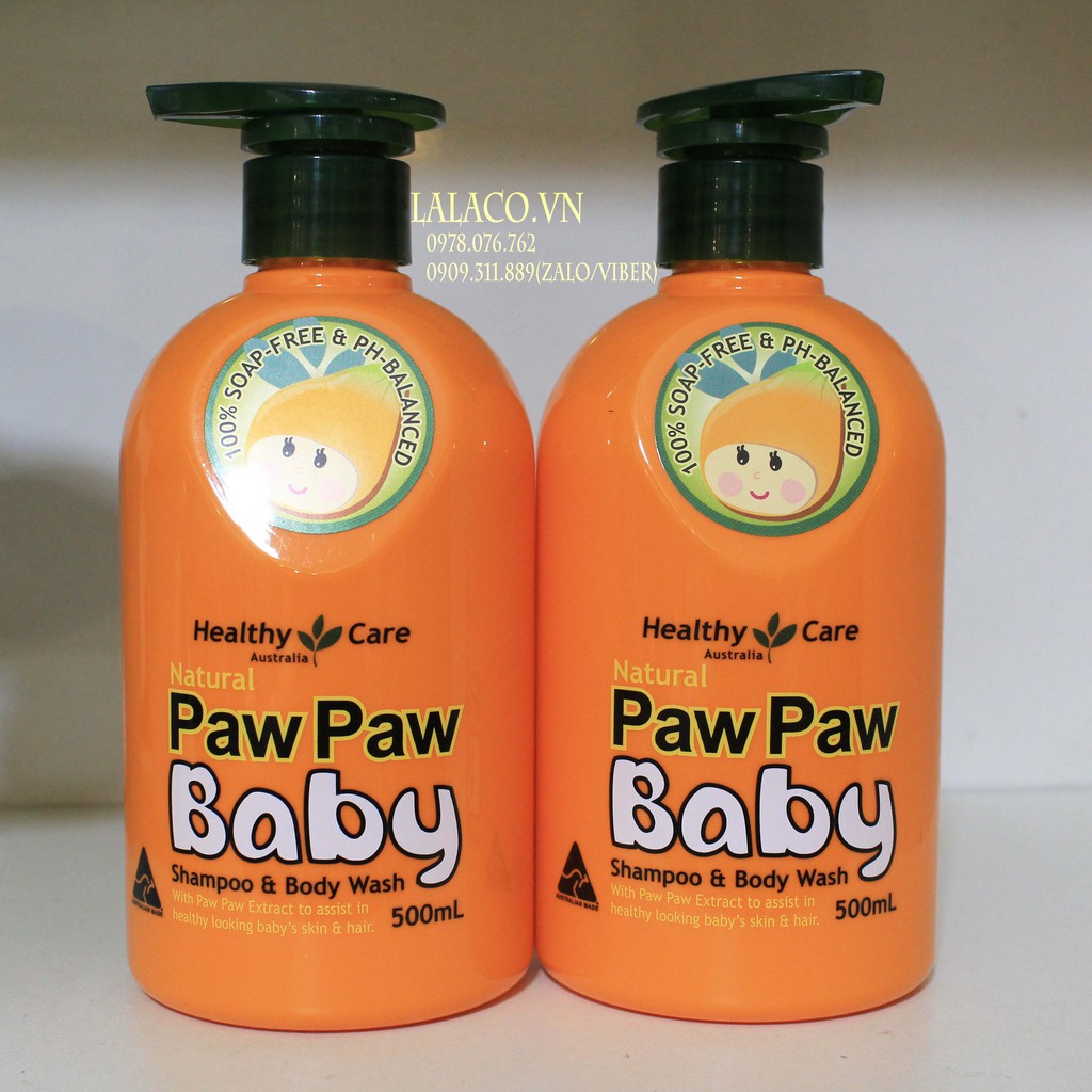 paw paw baby wash