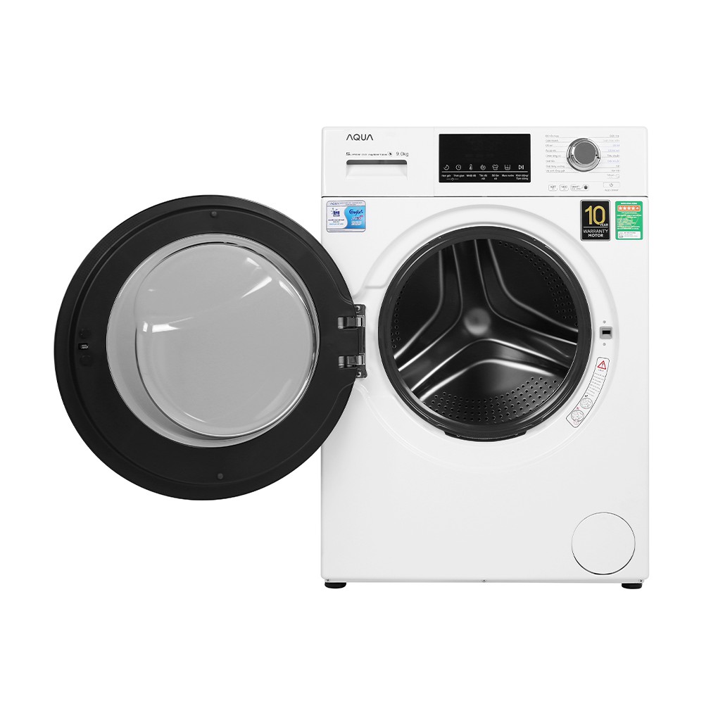 AQD-D900F W - MIỄN PHÍ CÔNG LẮP ĐẶT - Máy giặt Aqua Inverter 9 kg AQD-D900F W Mới 2020