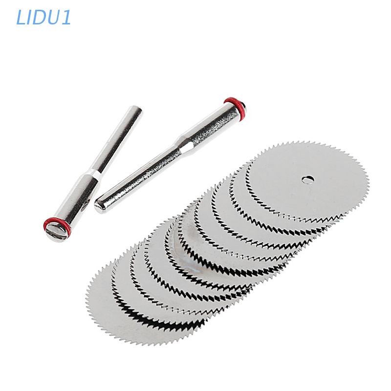 Lưỡi cưa gỗ LIDU1 10x25mm + 2 trục xoay Dremel