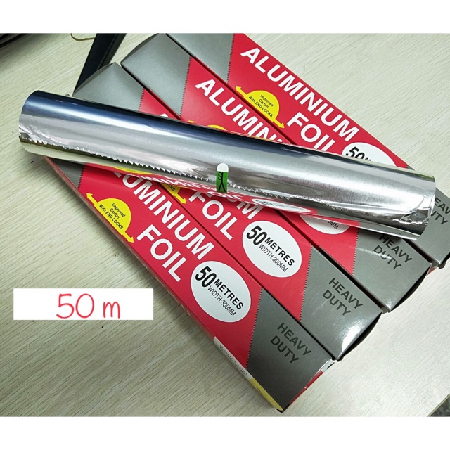 H29-Giấy bạc cao cấp chế biến thực phẩm 50m