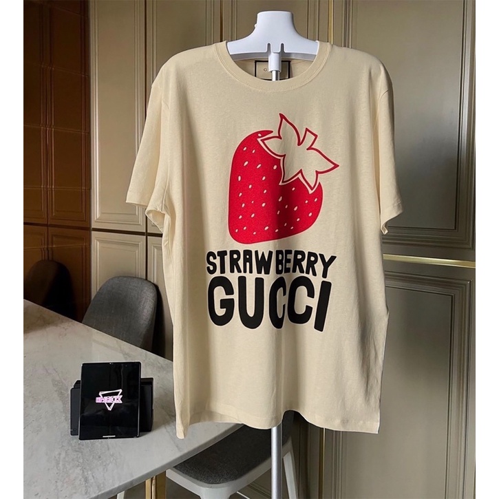 Áo thun cucccccc chi strawberry cho bé , áo phông cotton trẻ em unisex ,Kid_genZ