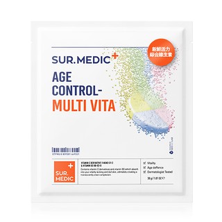 Lẻ miếng  Mặt Nạ Dưỡng Da Ngăn Ngừa Lão Hóa Sur.Medic+ Age Control-Multi Vita Mask