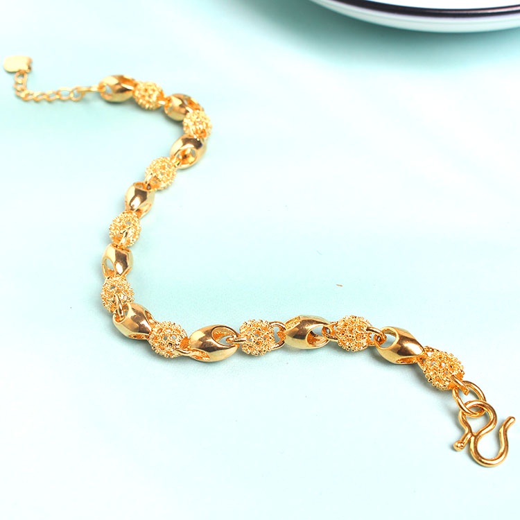 Vòng Tay Mạ Vàng 24k Cao Cấp Thời Trang Dành Cho Nữ