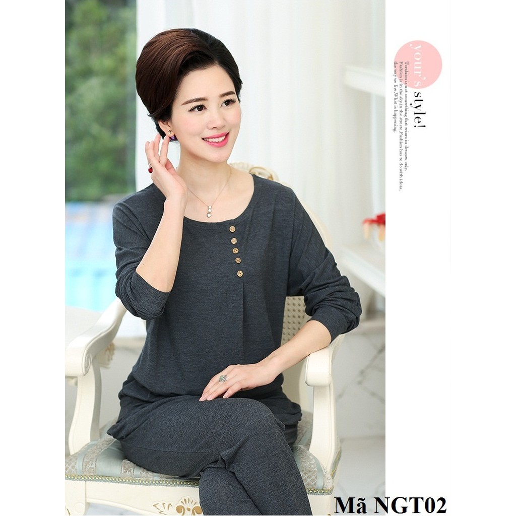 Bộ đồ mặc nhà cho người trung niên NGT01,02,14