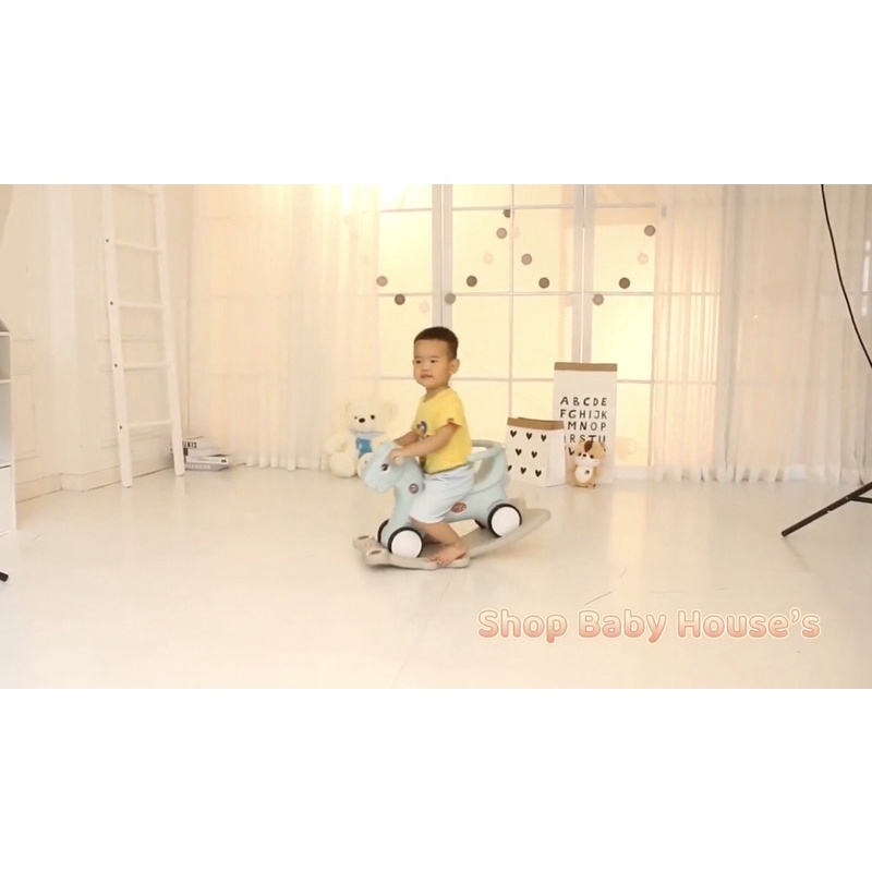 Ngựa Bập Bênh cho bé 3 in 1