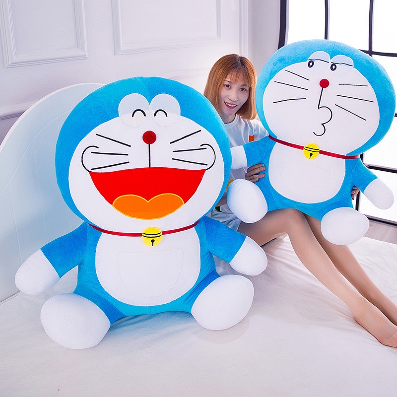 Đồ Chơi Mèo Máy Doraemon Nhồi Bông Chất Lượng Cao Vui Nhộn Làm Quà Tặng Giáng Sinh