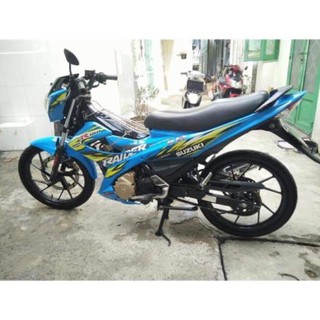 Tem xe raider xăng cơ Tem 3 lớp ko bay màu