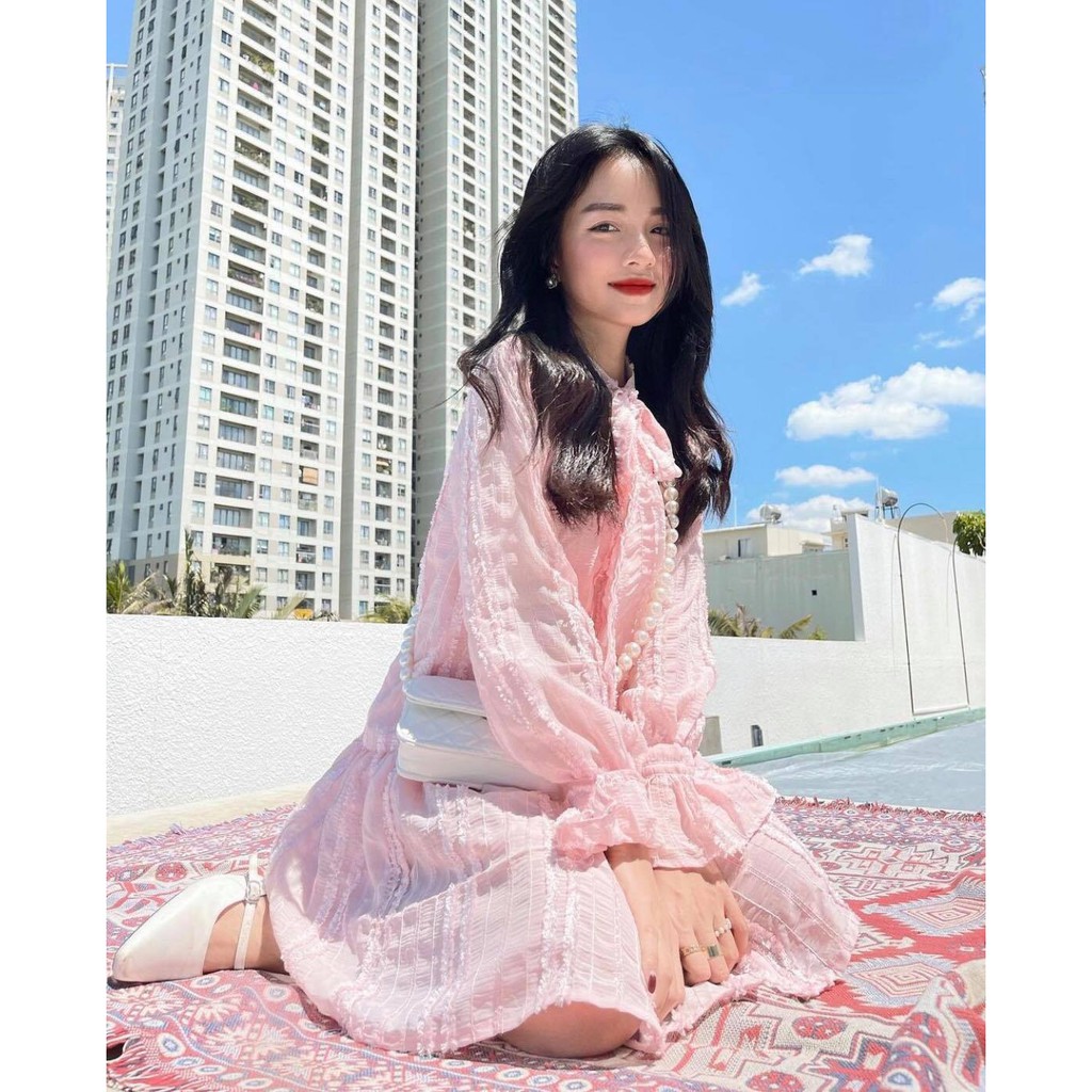 ĐẦM THIẾT KẾ ÓNG ÁNH( ANGEL BABY DRESS)